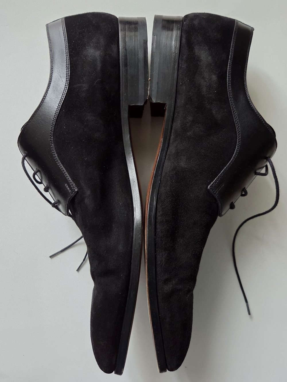 Magnanni | Leather and Suede Lace Up Derby Size 13 W